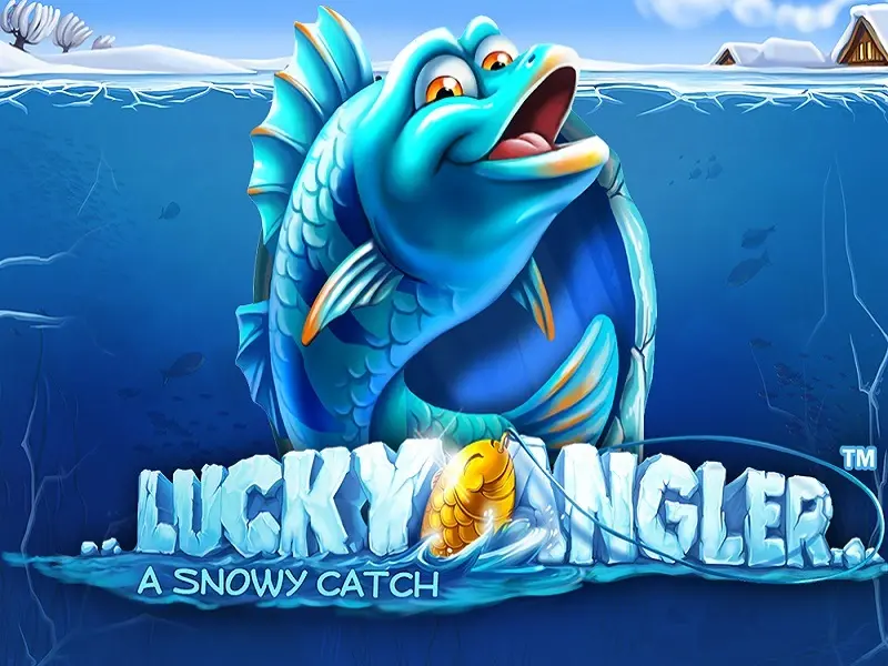 Lucky Angler - A Snowy Catch